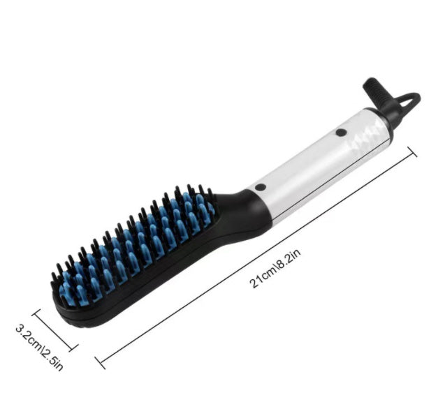 Unisex 3-in-1 Hair Styling & Straightening Brush