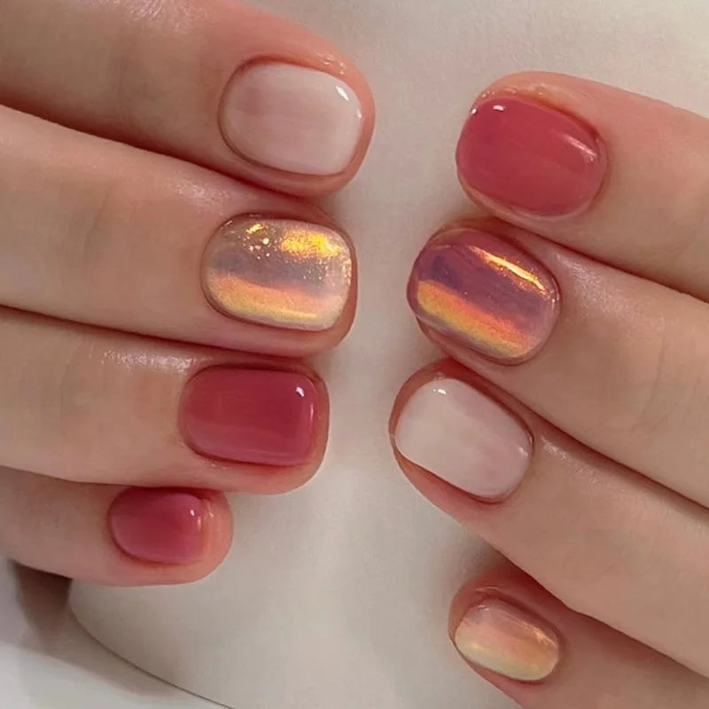 24 Pieces Of Premium Nails - The Beauty Blossoms