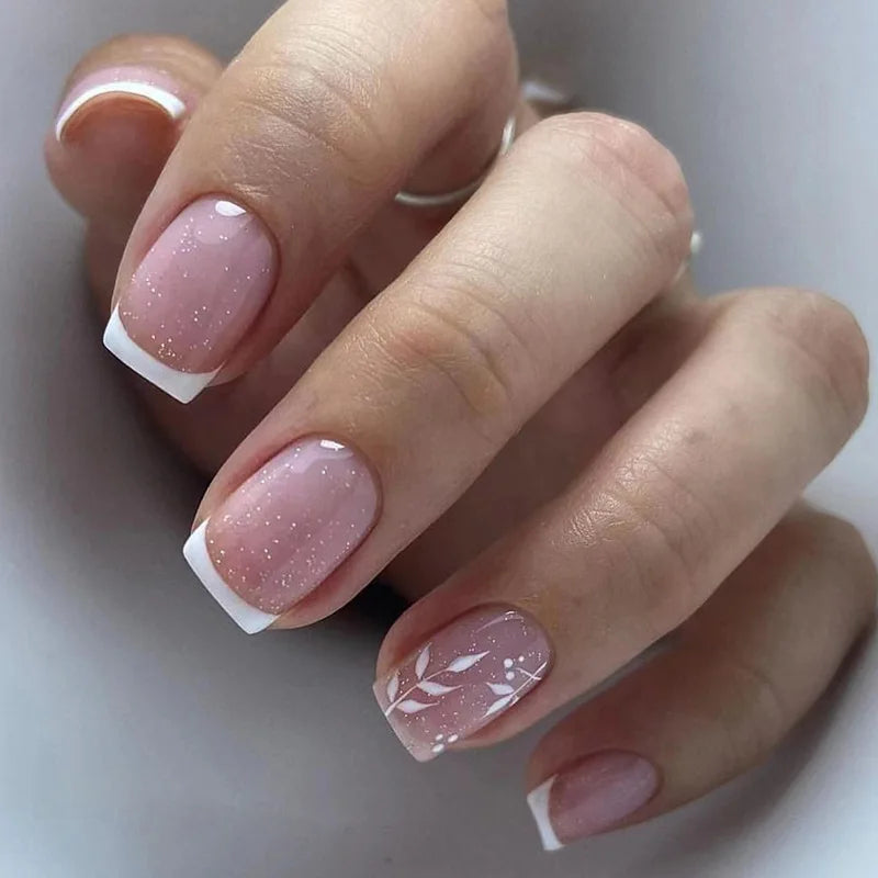 24 Pieces Of Premium Nails - The Beauty Blossoms