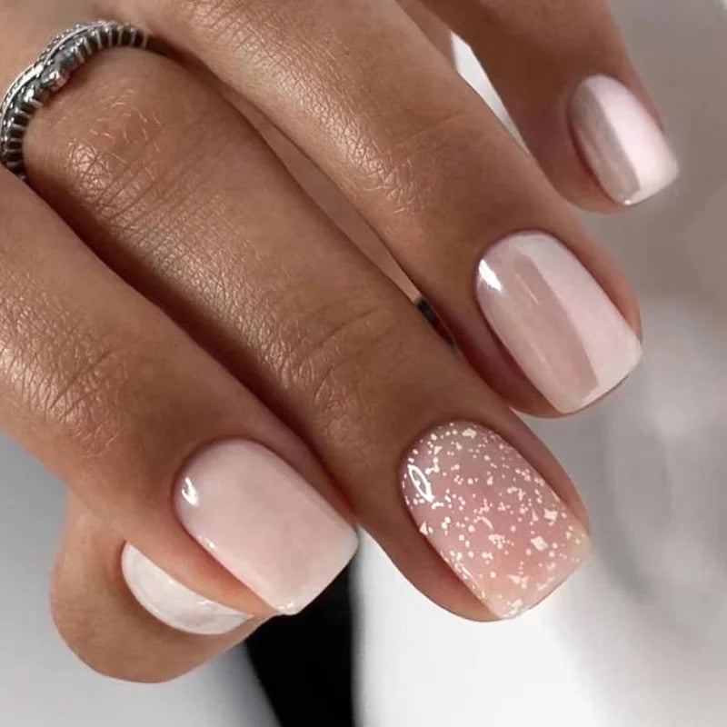 24 Pieces Of Premium Nails - The Beauty Blossoms