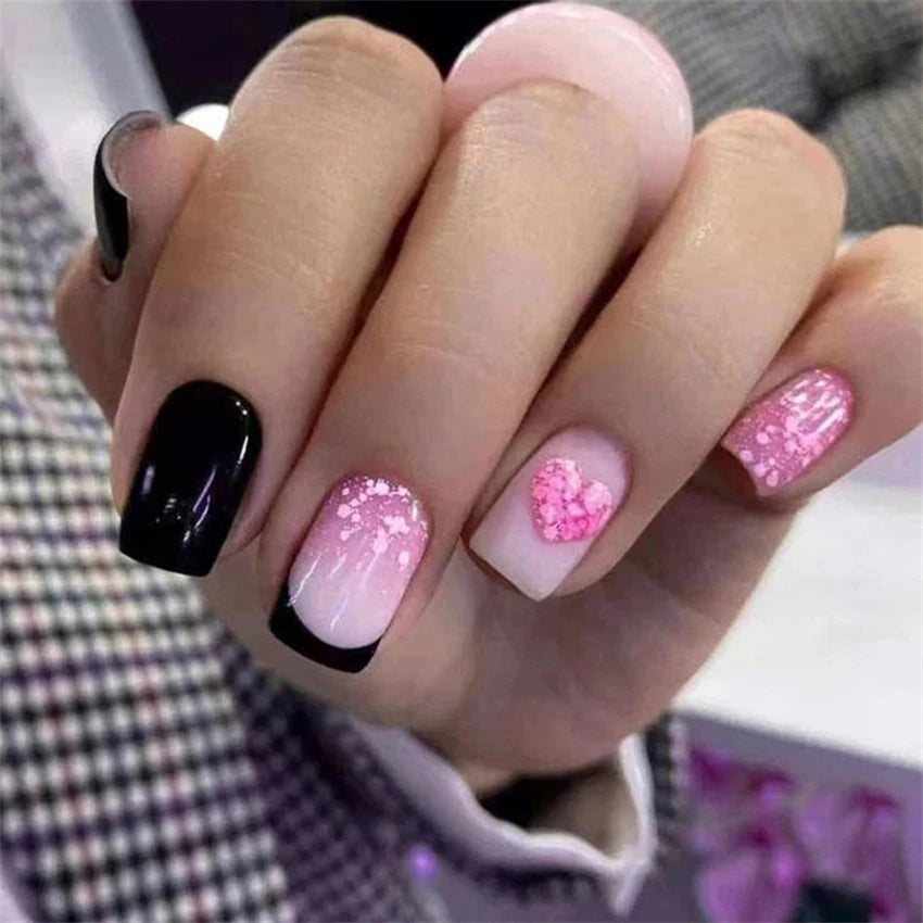 24 Pieces Of Premium Nails - The Beauty Blossoms