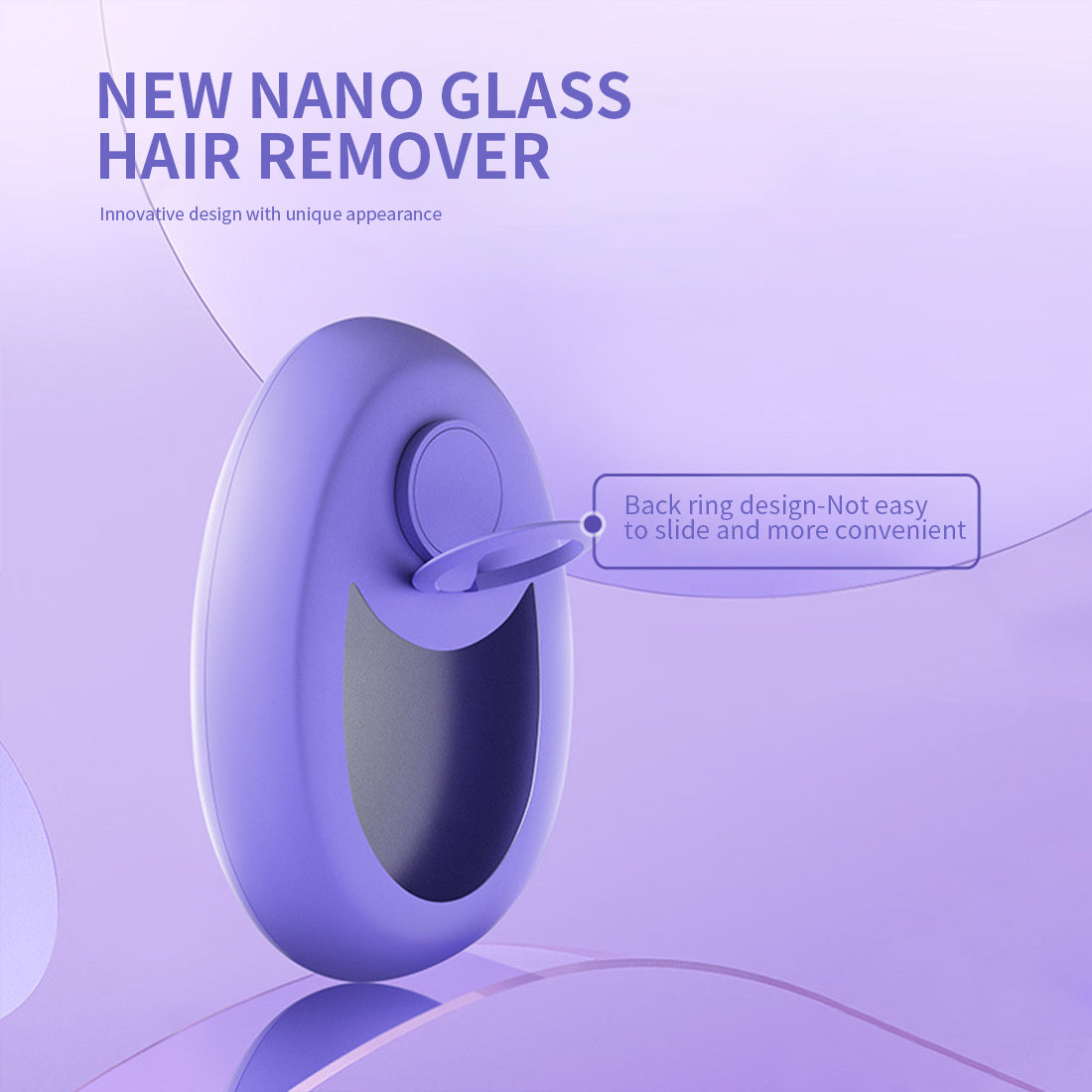 Magic Crystal Hair Removal Eraser – Painless Exfoliating Tool for Smooth Skin